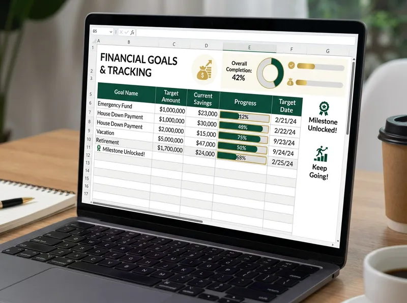 Financial Goals Planner — premium financial planning tool by Finance Scoops